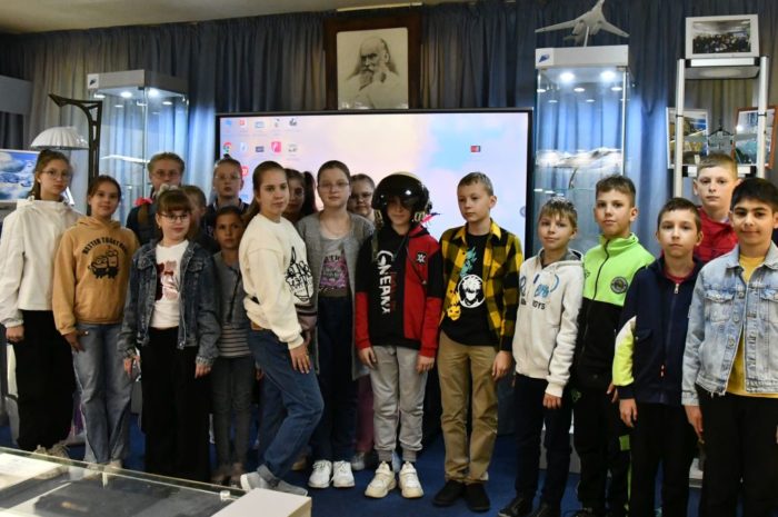 Музей «Крылья» в гостях у «отца русской авиации» Н.Е.Жуковского