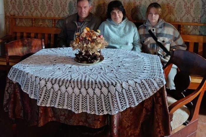 Филейная красота в доме Жуковских