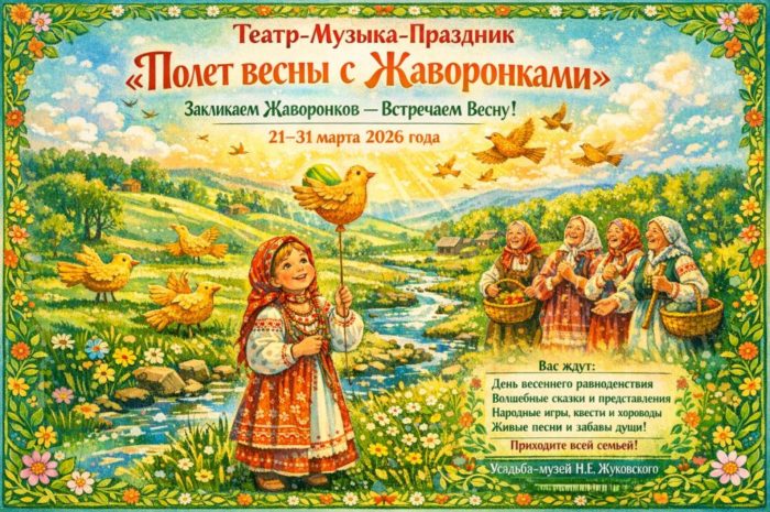 Театрально-музыкальный праздник «Полет весны с Жаворонками»